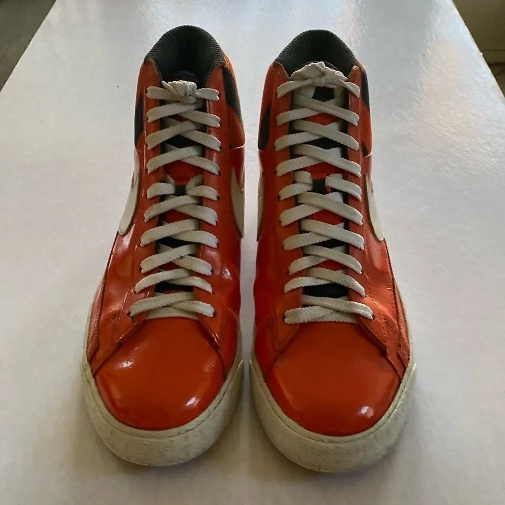 NIKE Blazer Sp Le Orange #379416-811 Men’s Hi Tops Size 10